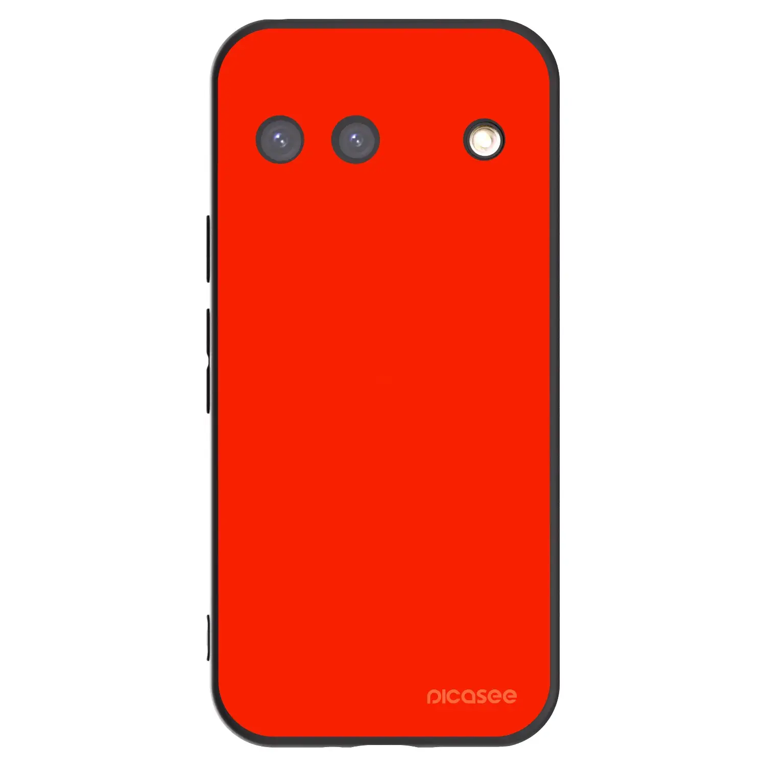 Silikonový černý obal pro Google Pixel 9 - Maranello Red