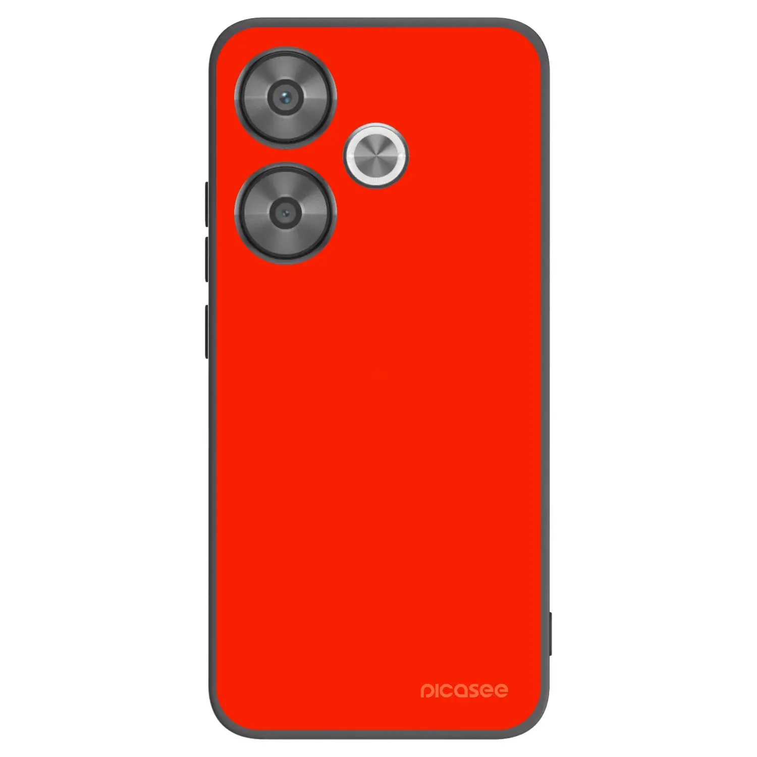 Silikonový černý obal pro Xiaomi Poco F6 - Maranello Red