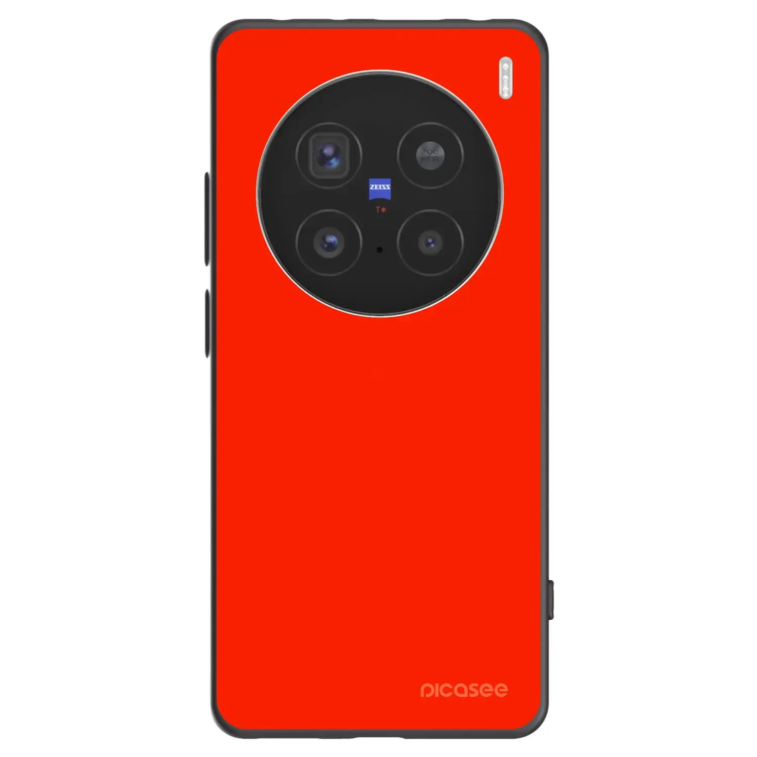 Silikonový černý obal pro Vivo X200 Pro - Maranello Red