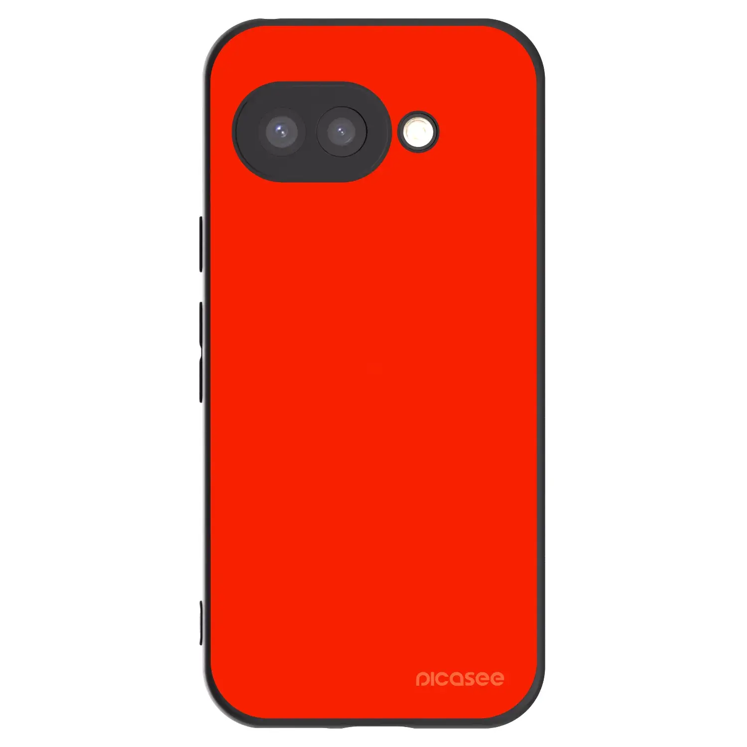 Silikonový černý obal pro Google Pixel 9a - Maranello Red