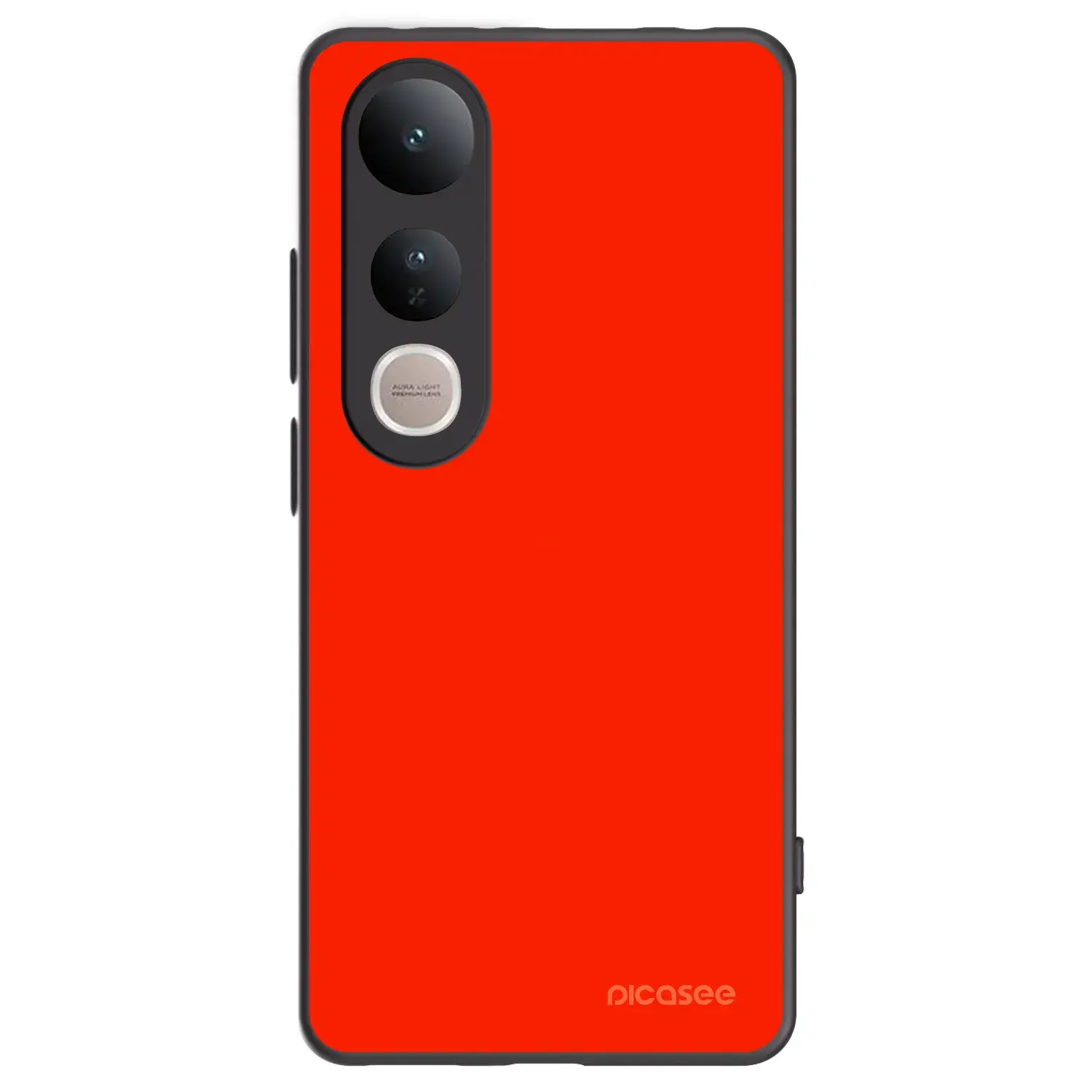 Silikonový černý obal pro Vivo V50 Lite 5G - Maranello Red