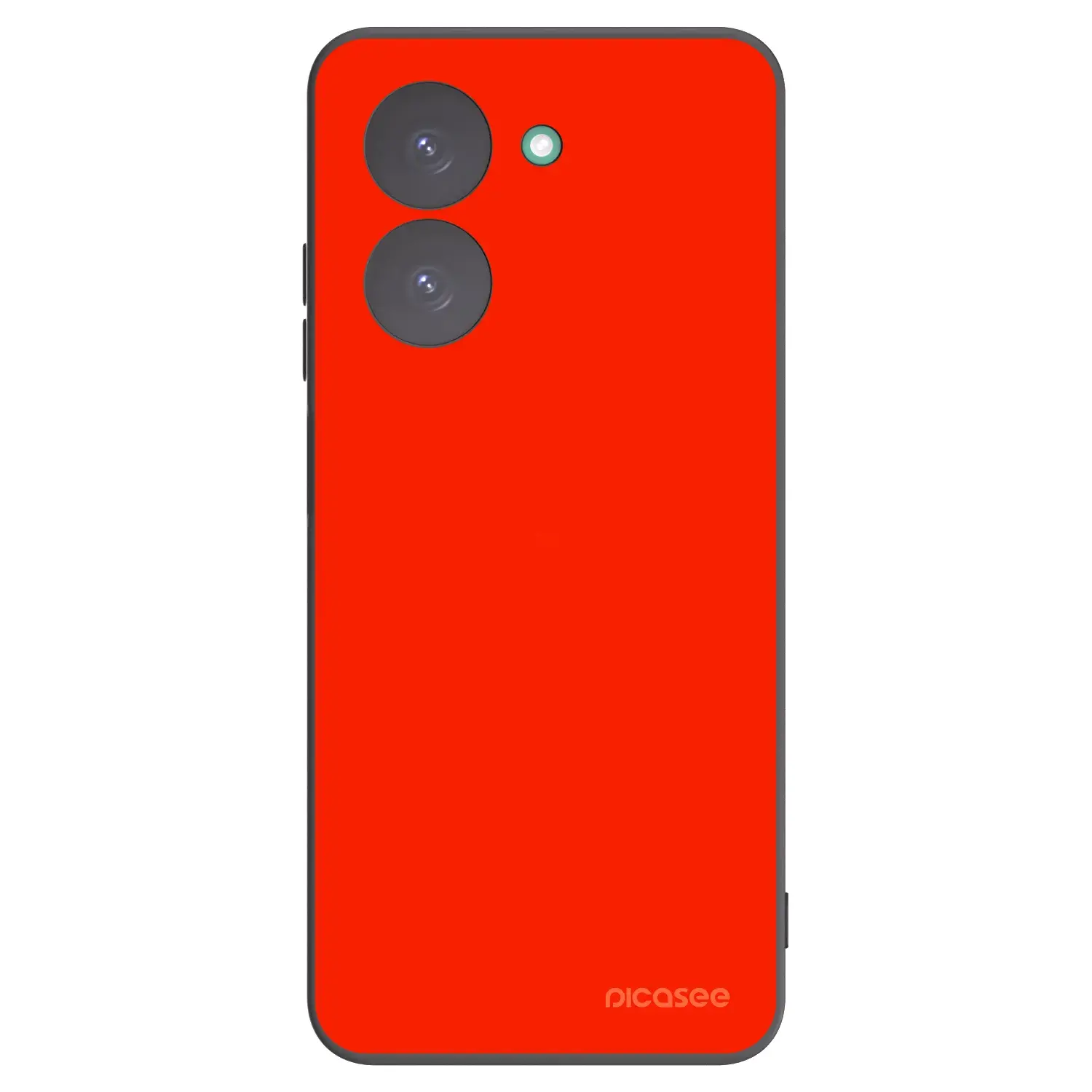 Silikonový černý obal pro Xiaomi Redmi A5 - Maranello Red