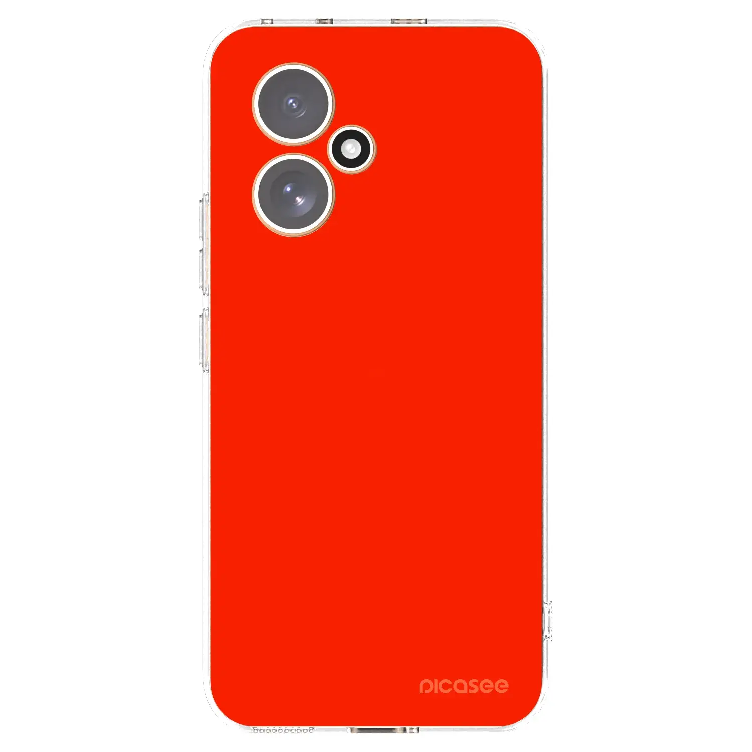 Silikonový průhledný obal pro Honor 400 5G - Maranello Red