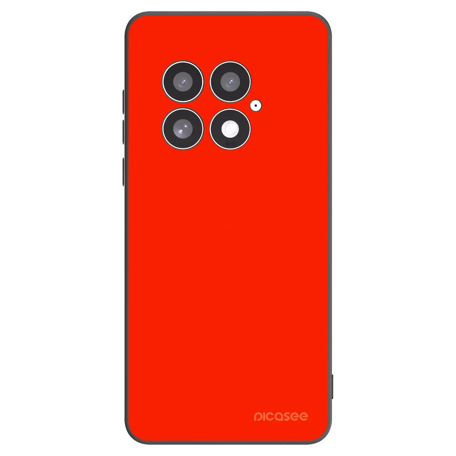 Silikonový černý obal pro OnePlus 13 5G - Maranello Red
