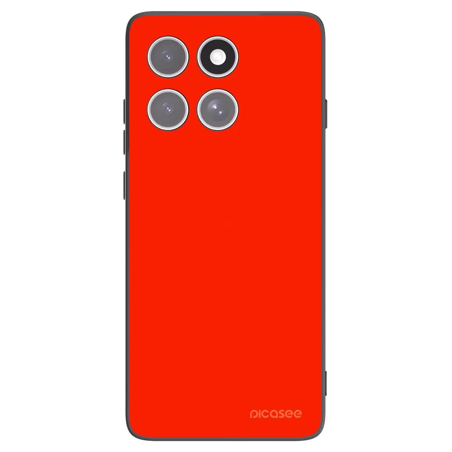 Silikonový černý obal pro Motorola Edge 60 Pro - Maranello Red