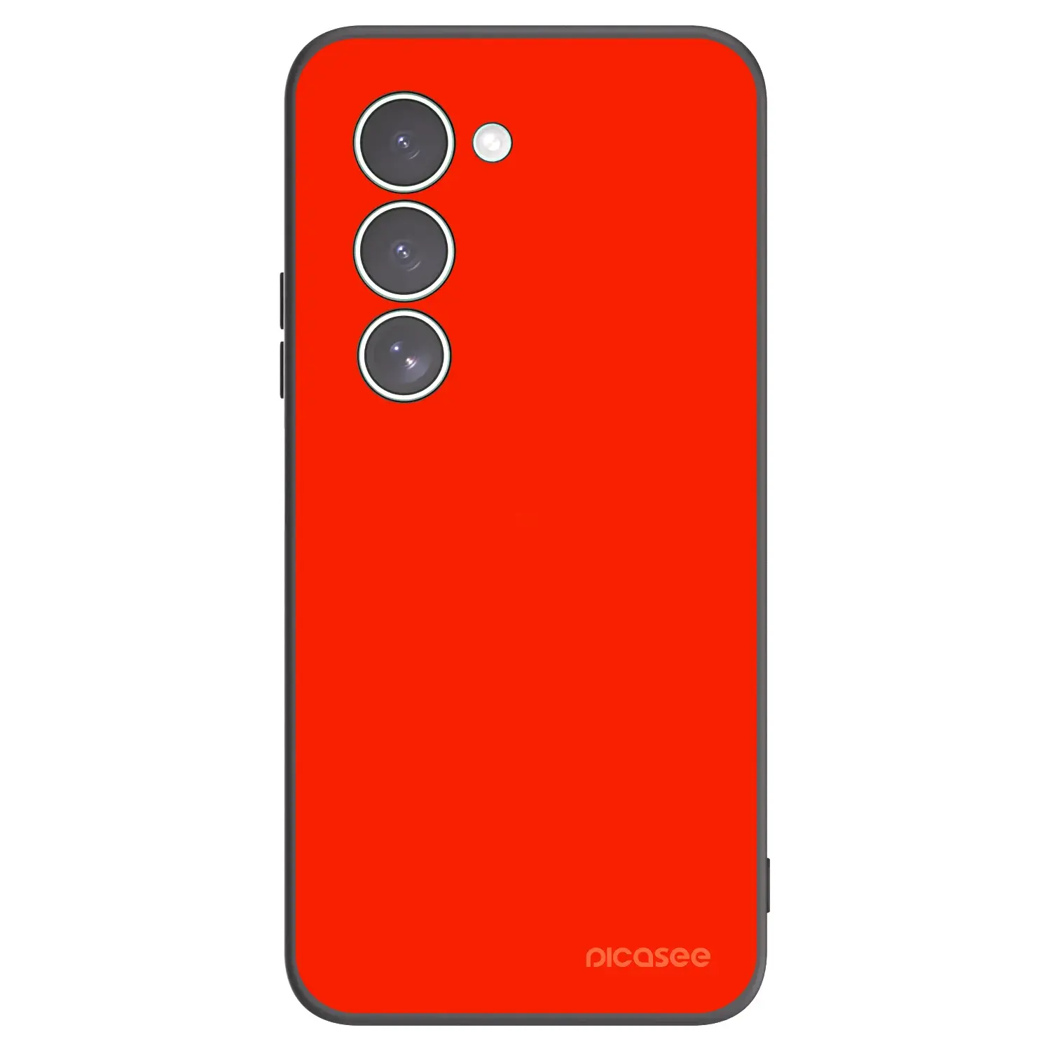 Silikonový černý obal pro Xiaomi Redmi 15 5G - Maranello Red