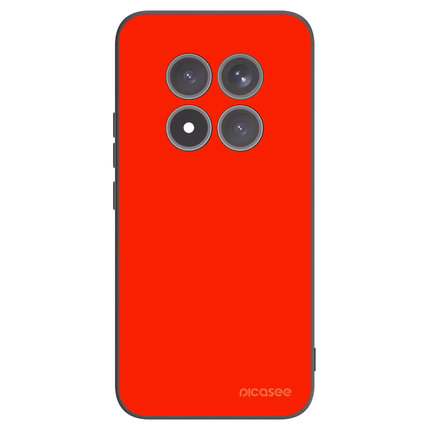 Silikonový černý obal pro Xiaomi Redmi Note 15 Pro+ - Maranello Red