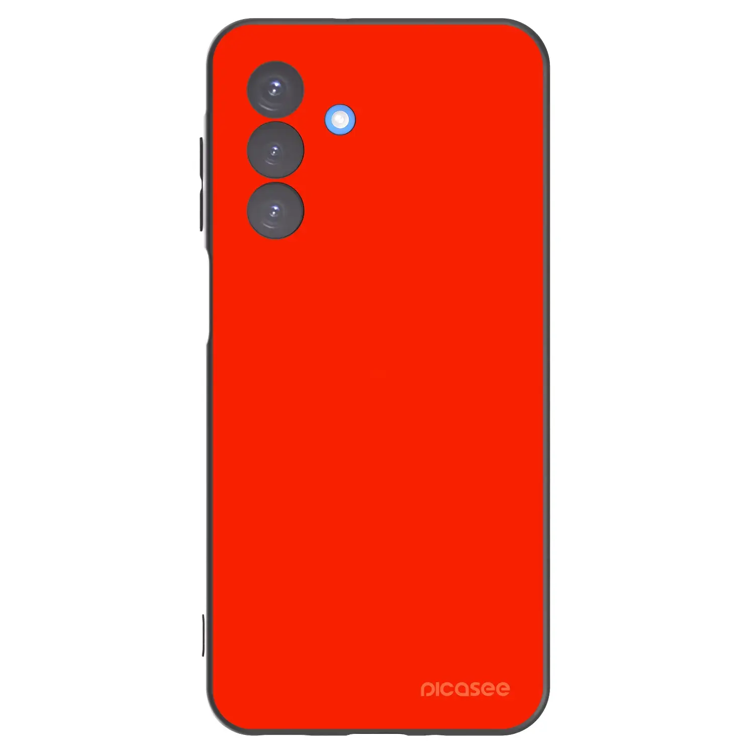 Silikonový černý obal pro Samsung Galaxy A17 5G - Maranello Red