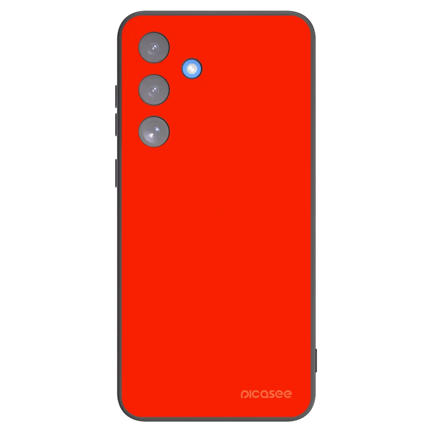 Silikonový černý obal pro Samsung Galaxy S25 FE 5G - Maranello Red