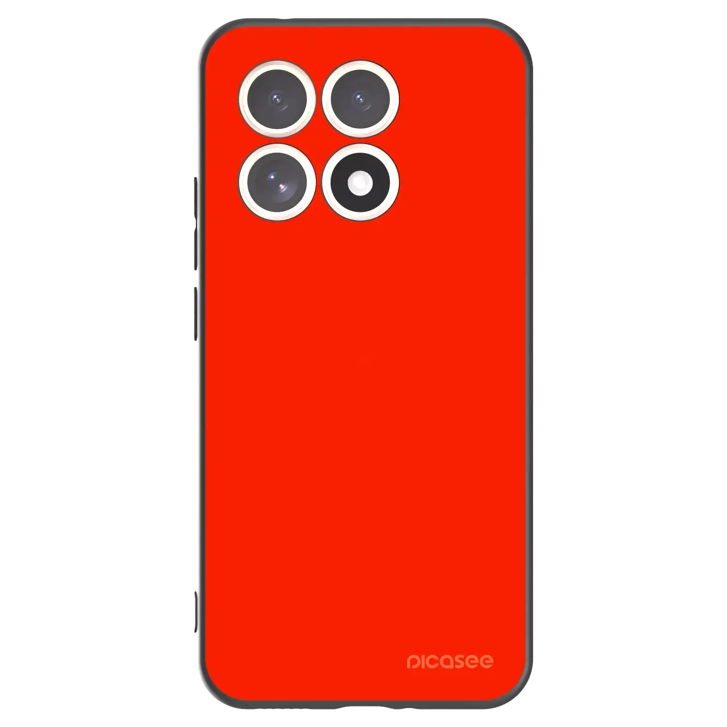 Silikonový černý obal pro Xiaomi 15T - Maranello Red
