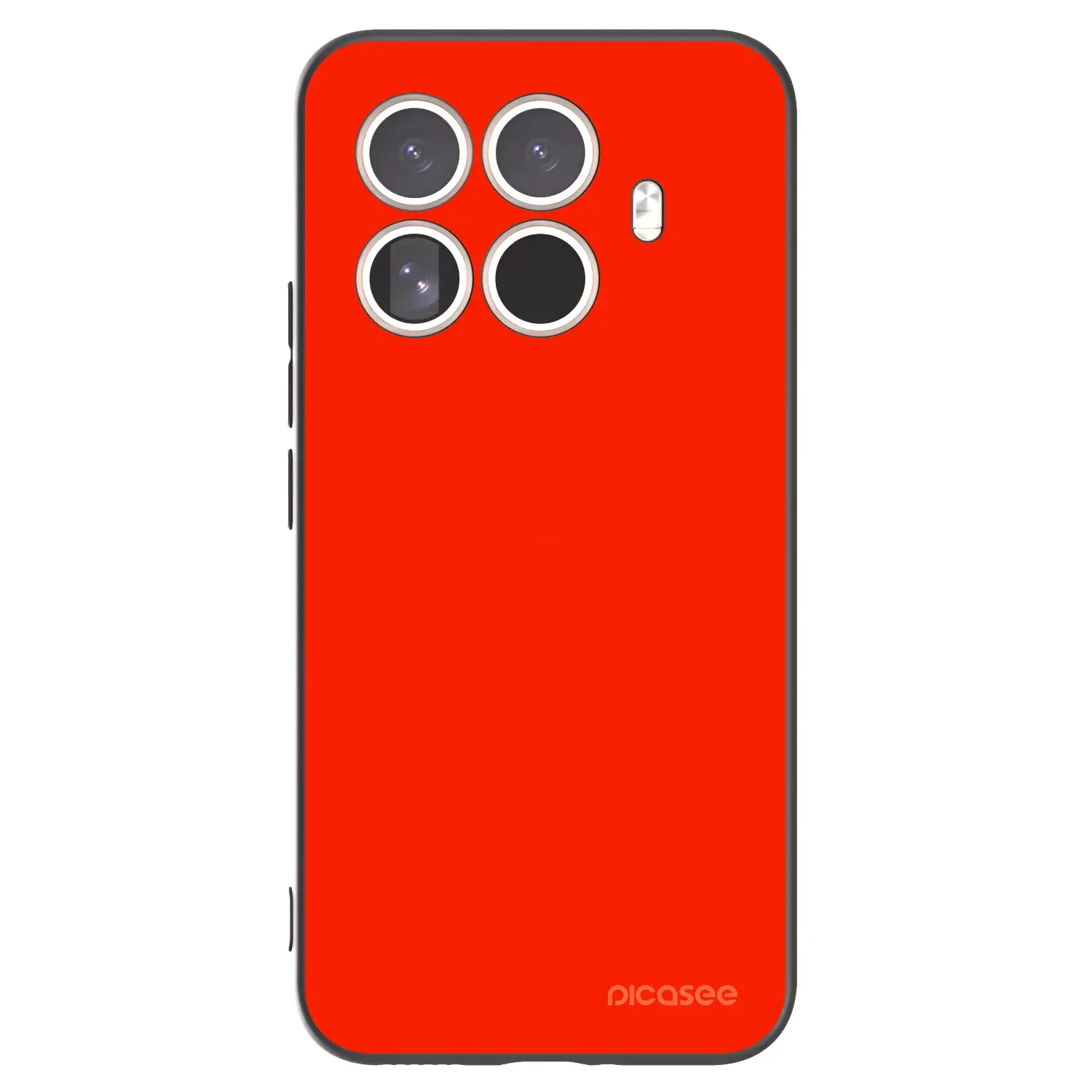 Silikonový černý obal pro Xiaomi 15T Pro - Maranello Red