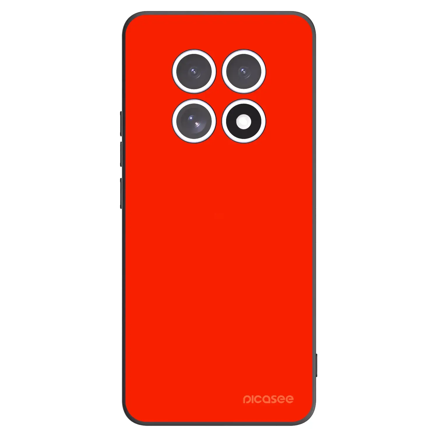Silikonový černý obal pro Xiaomi Redmi Note 15 4G - Maranello Red