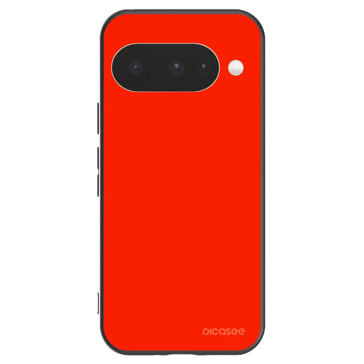 Silikonový černý obal pro Google Pixel 10 - Maranello Red