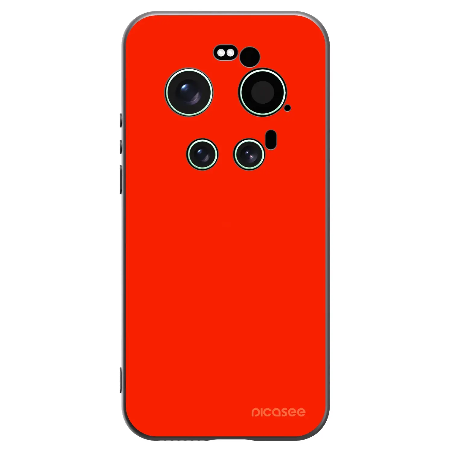 Silikonový černý obal pro Xiaomi 17 Ultra - Maranello Red