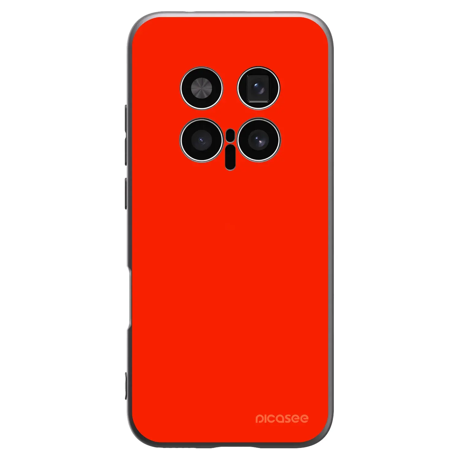 Silikonový černý obal pro Honor Magic8 Pro 5G - Maranello Red