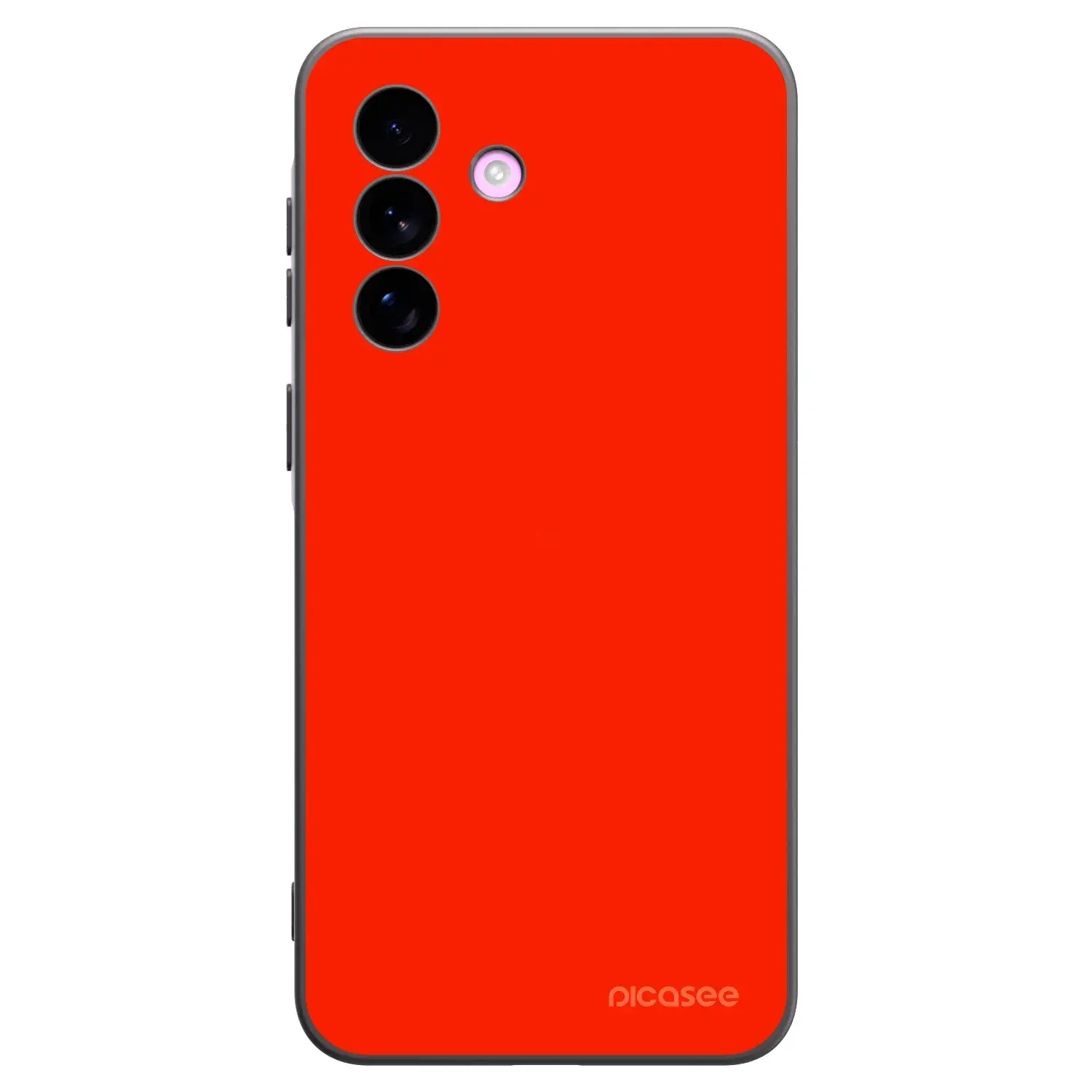 Silikonový černý obal pro Samsung Galaxy A57 5G - Maranello Red
