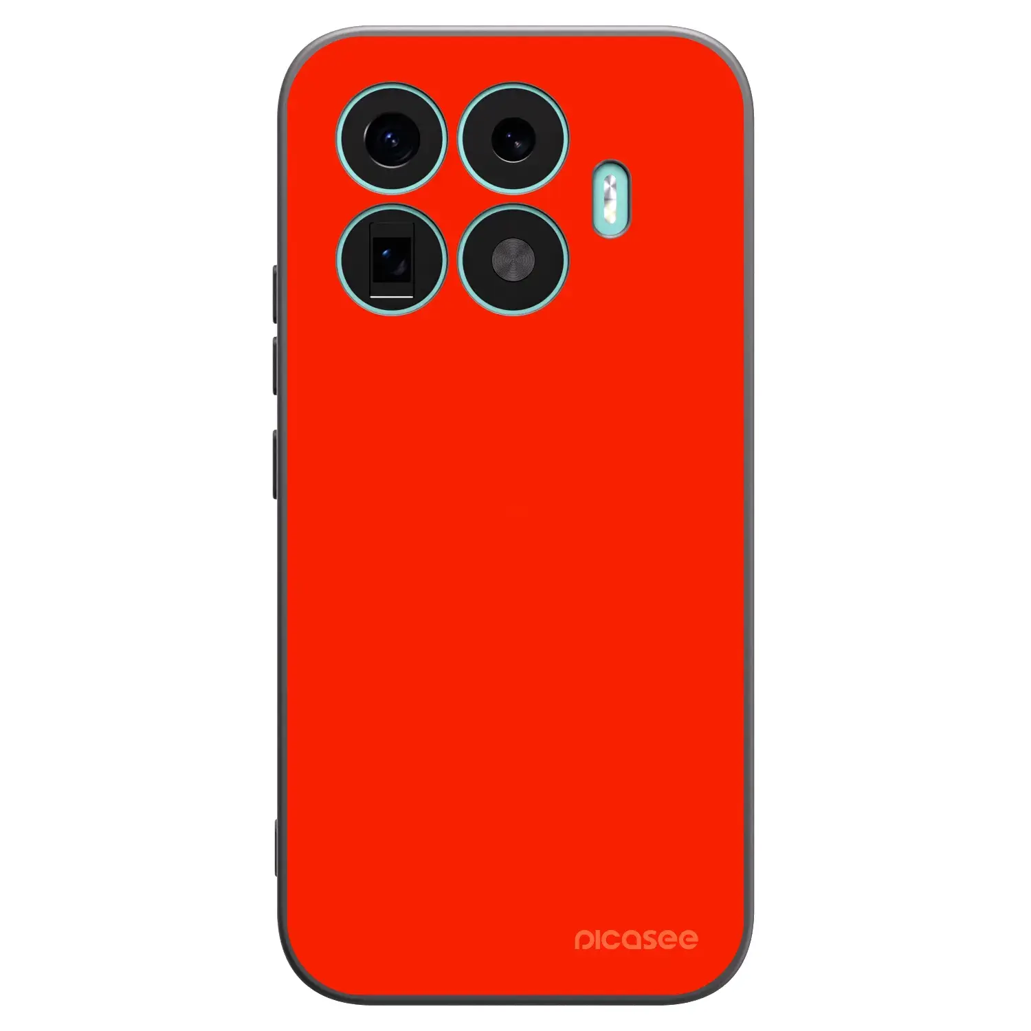 Silikonový černý obal pro Xiaomi 17T - Maranello Red