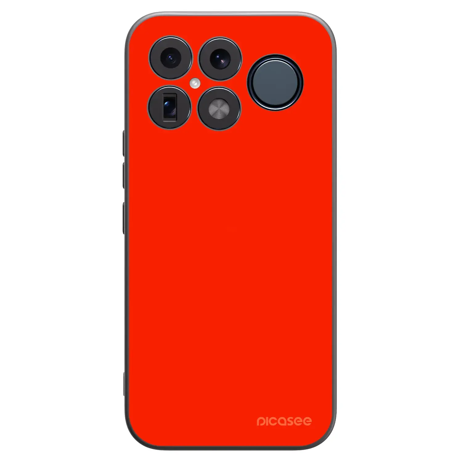 Silikonový černý obal pro Xiaomi Poco F8 Ultra - Maranello Red