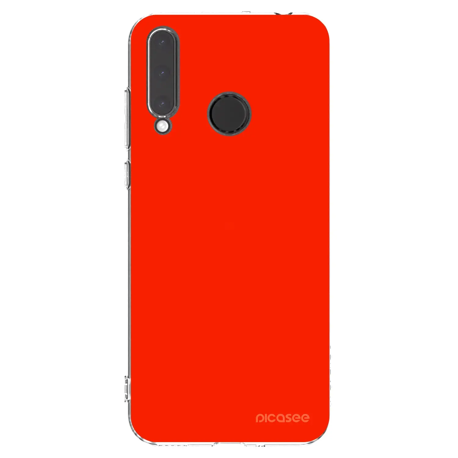 Silikonový průhledný obal pro Honor 20 Lite - Maranello Red