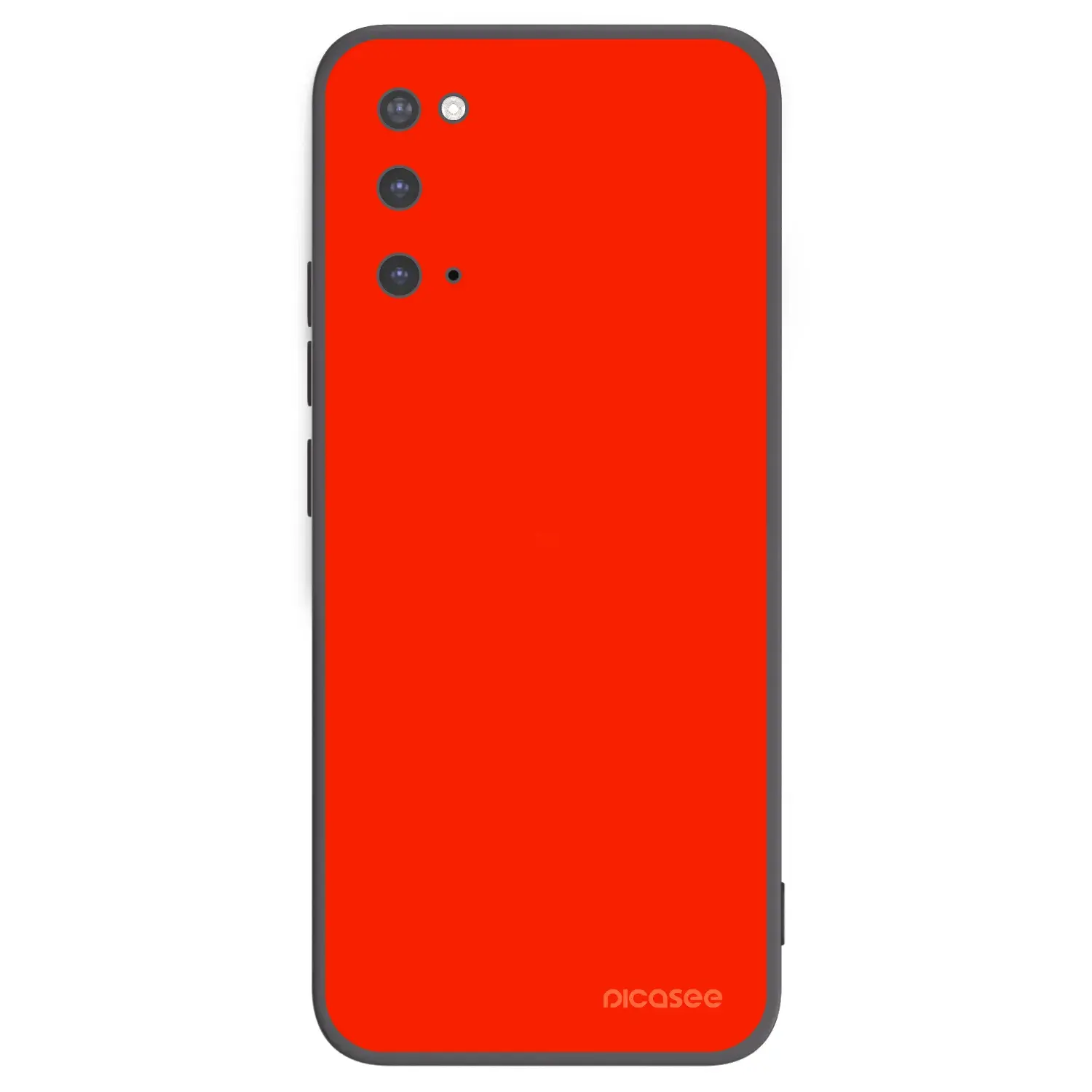 Silikonový černý obal pro Samsung Galaxy S20 G980F - Maranello Red
