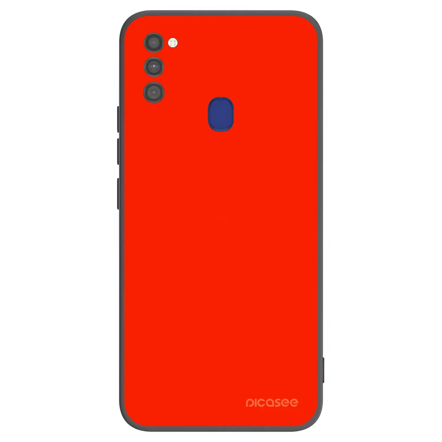 Silikonový černý obal pro Samsung Galaxy M21 M215F - Maranello Red