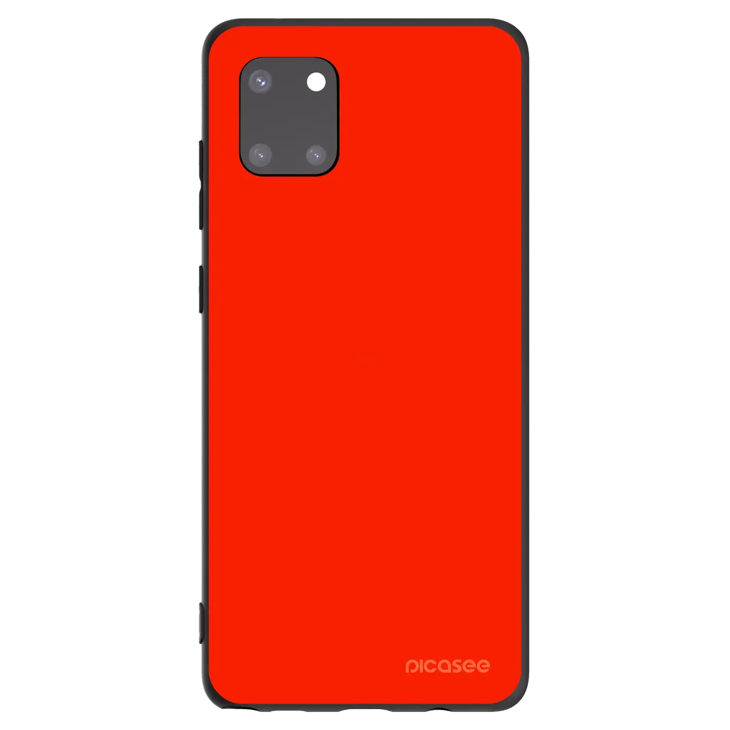 Silikonový černý obal pro Samsung Galaxy Note 10 Lite N770F - Maranello Red