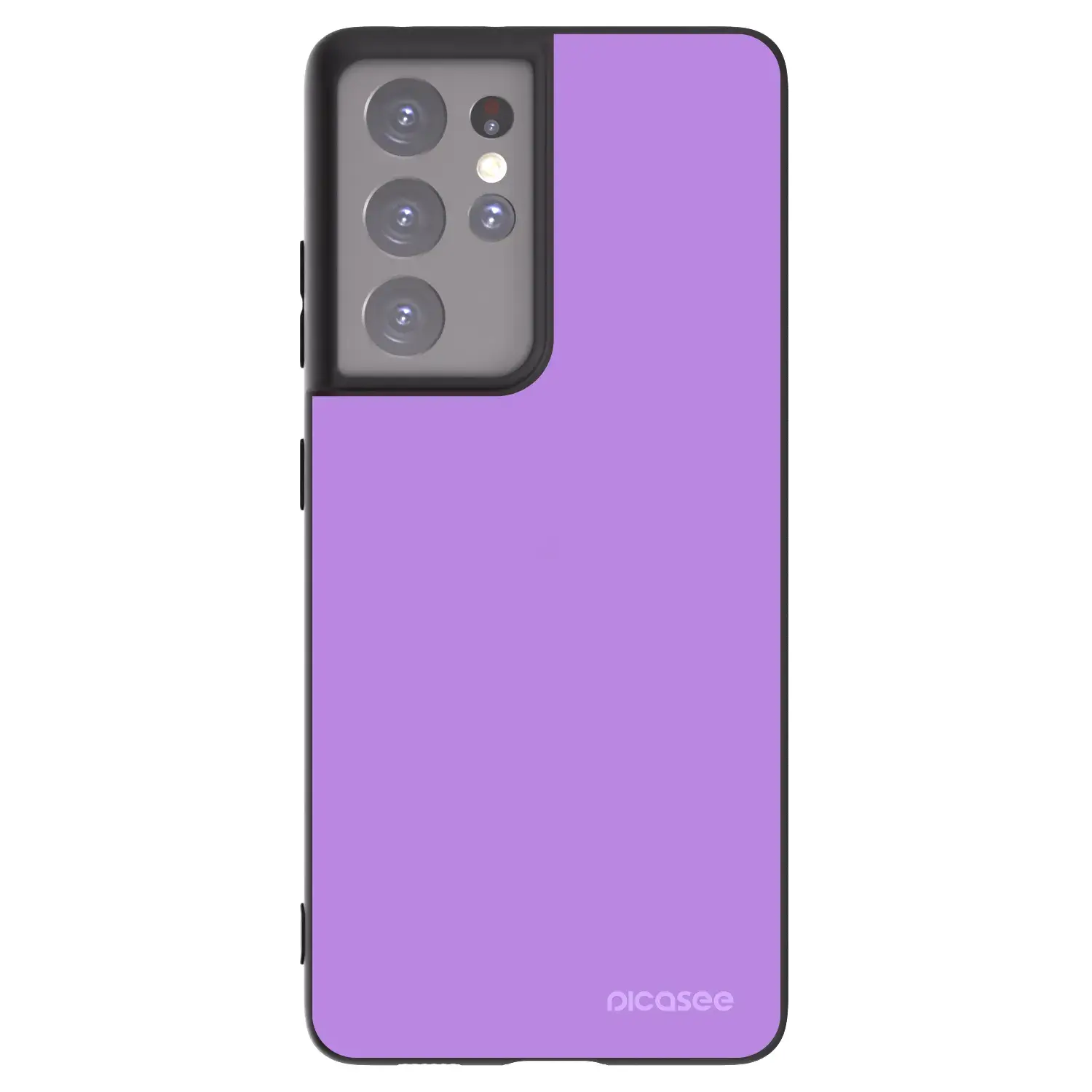 Silikonový černý obal pro Samsung Galaxy S21 Ultra 5G G998B - Mystic Melody