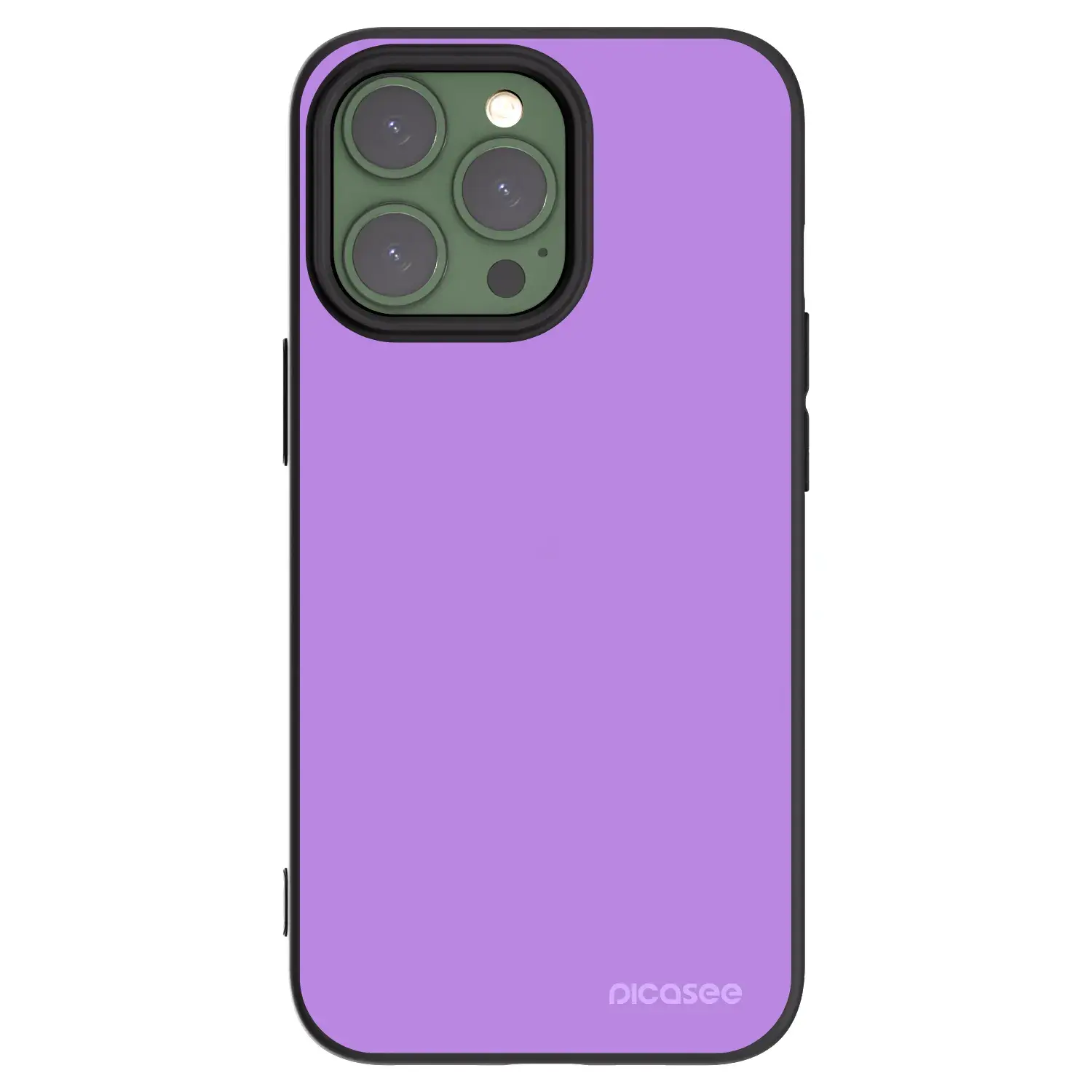 Silikonový černý obal pro Apple iPhone 13 Pro - Mystic Melody