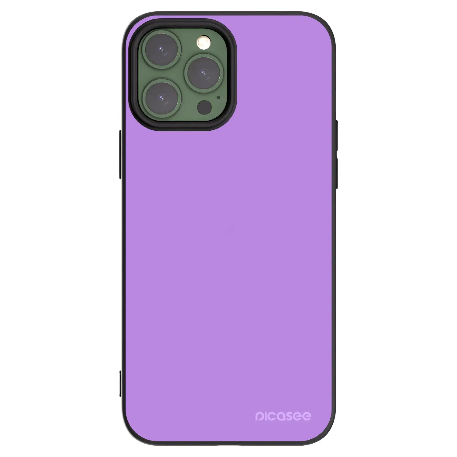 Silikonový černý obal pro Apple iPhone 13 Pro Max - Mystic Melody