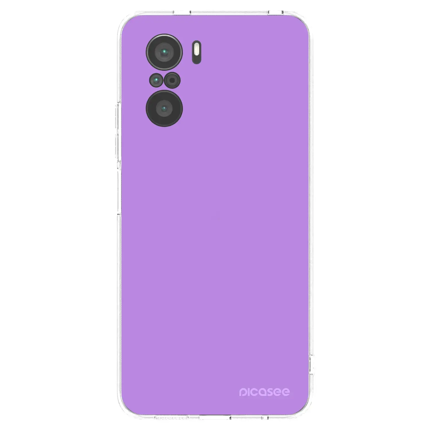 Silikonový průhledný obal pro Xiaomi Poco F3 - Mystic Melody