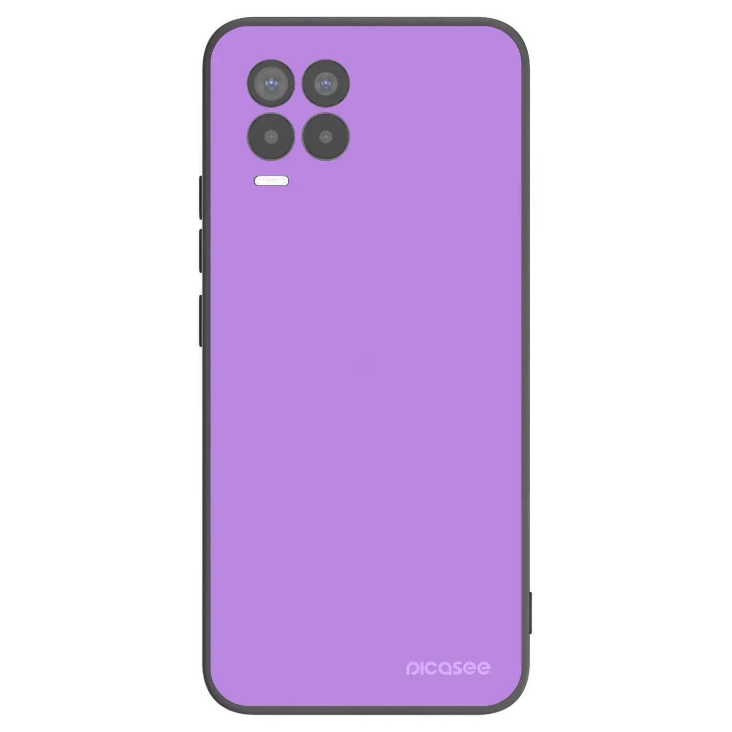 Silikonový černý obal pro Realme 8 Pro - Mystic Melody