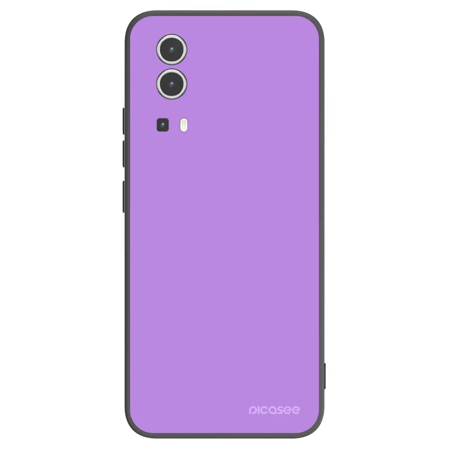 Silikonový černý obal pro Vivo Y72 5G - Mystic Melody