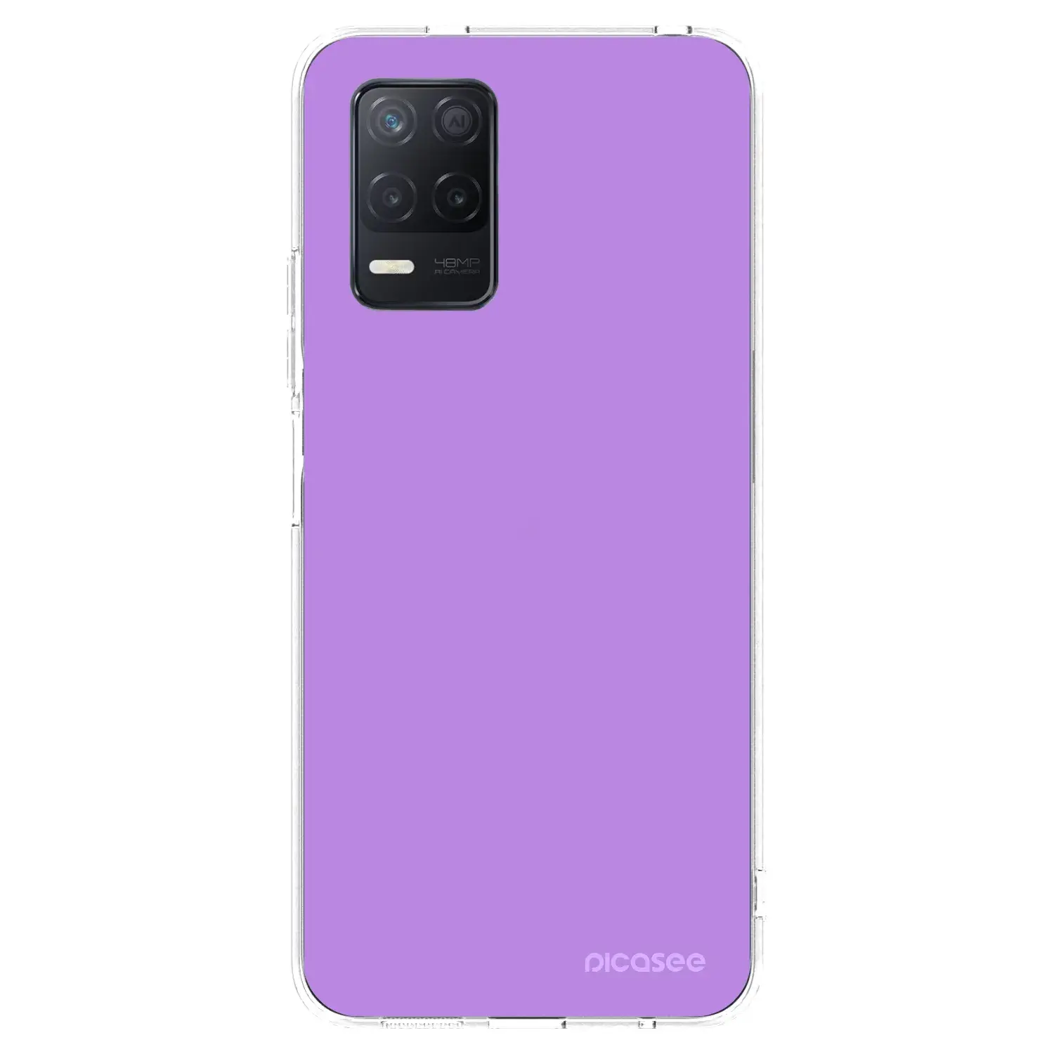 Silikonový průhledný obal pro Realme 8 5G - Mystic Melody