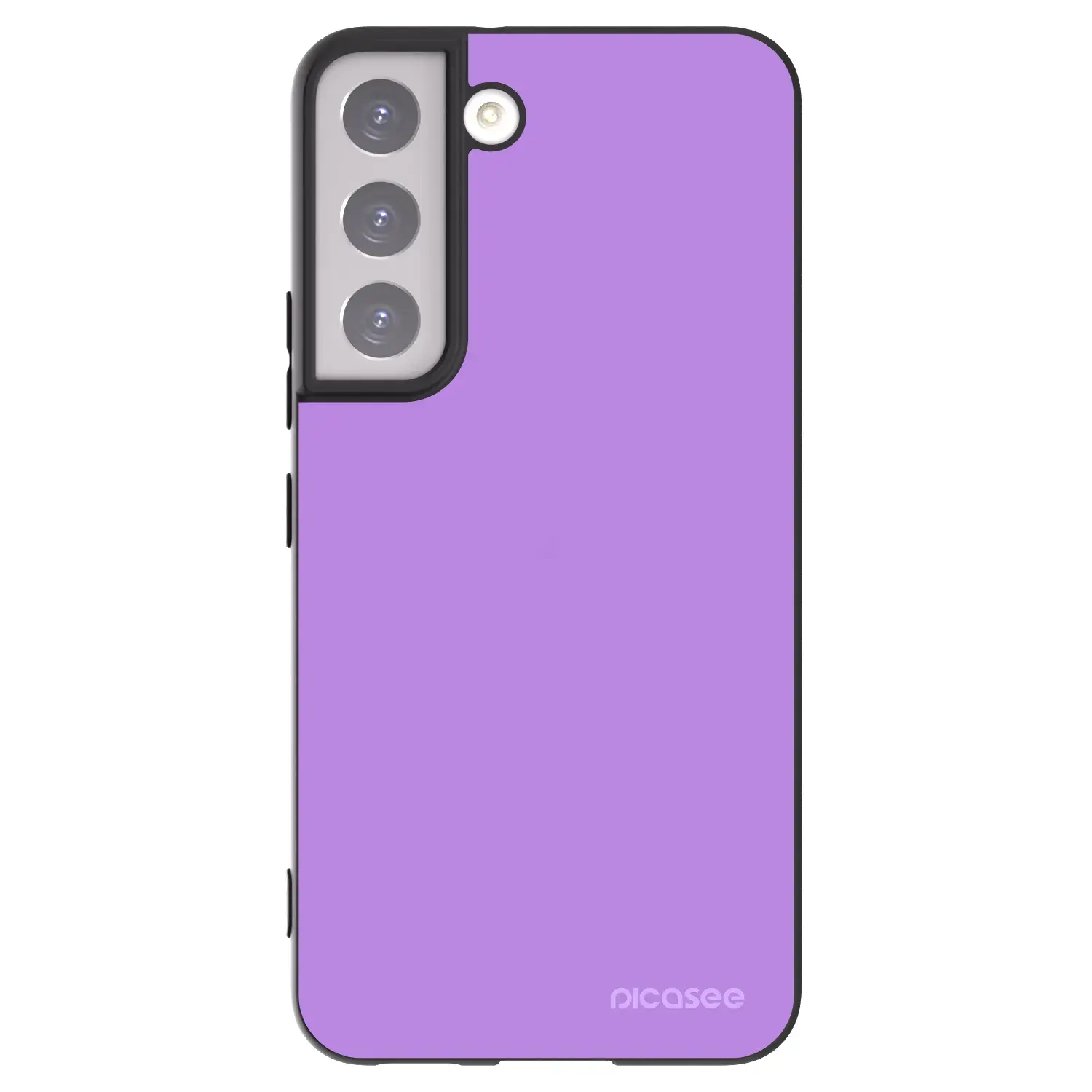 Silikonový černý obal pro Samsung Galaxy S22 5G - Mystic Melody