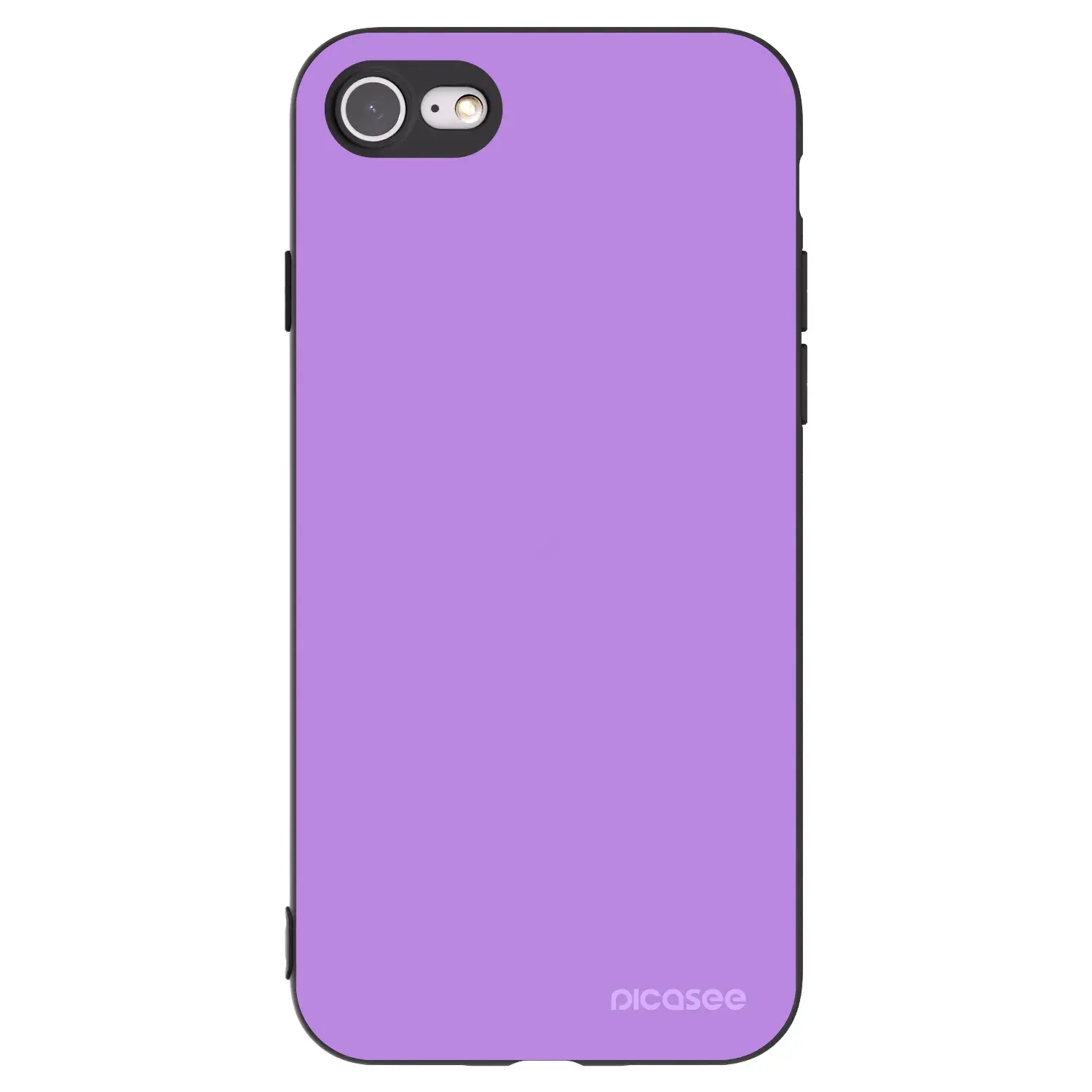 Silikonový černý obal pro Apple iPhone SE 2022 - Mystic Melody