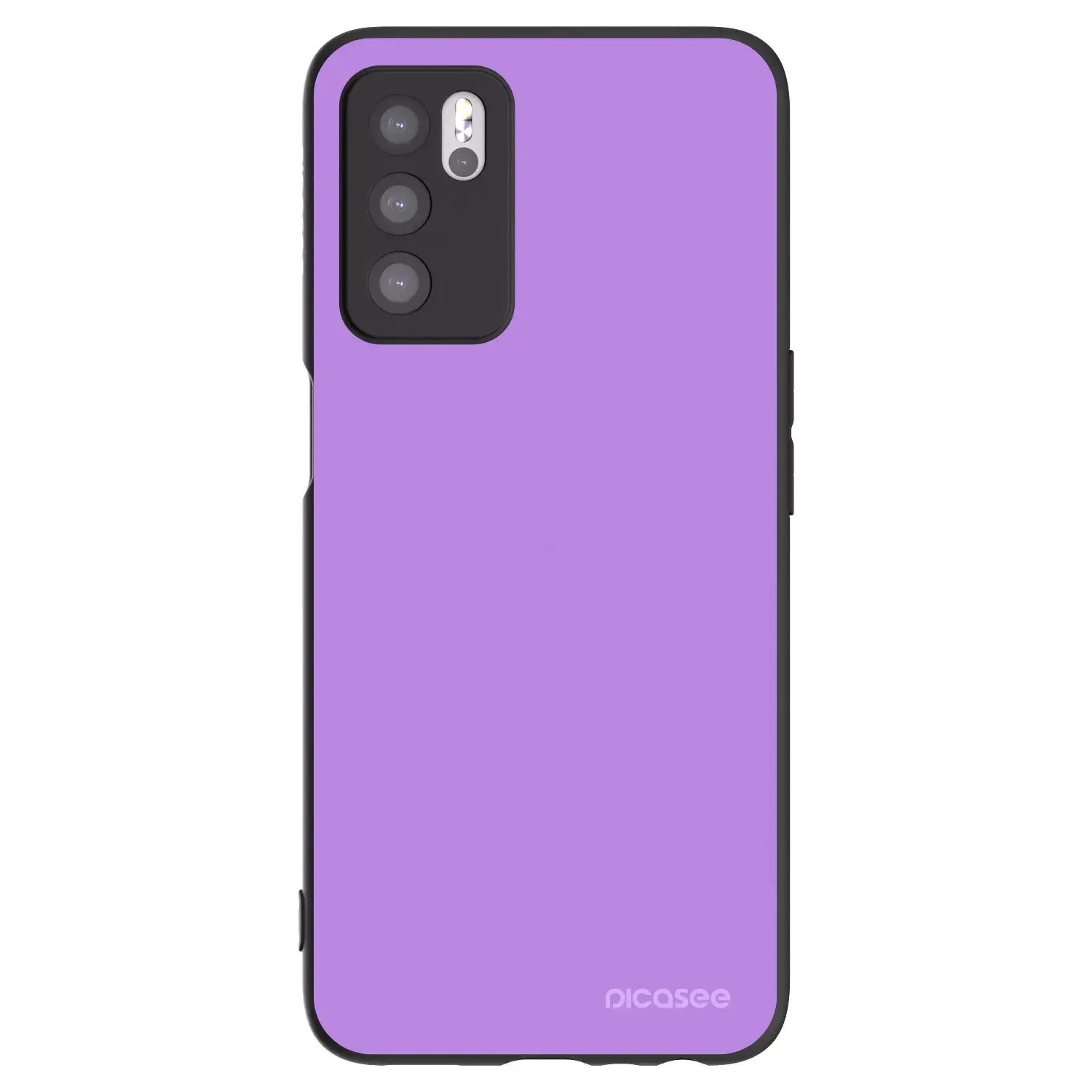 Silikonový černý obal pro OPPO A16s - Mystic Melody