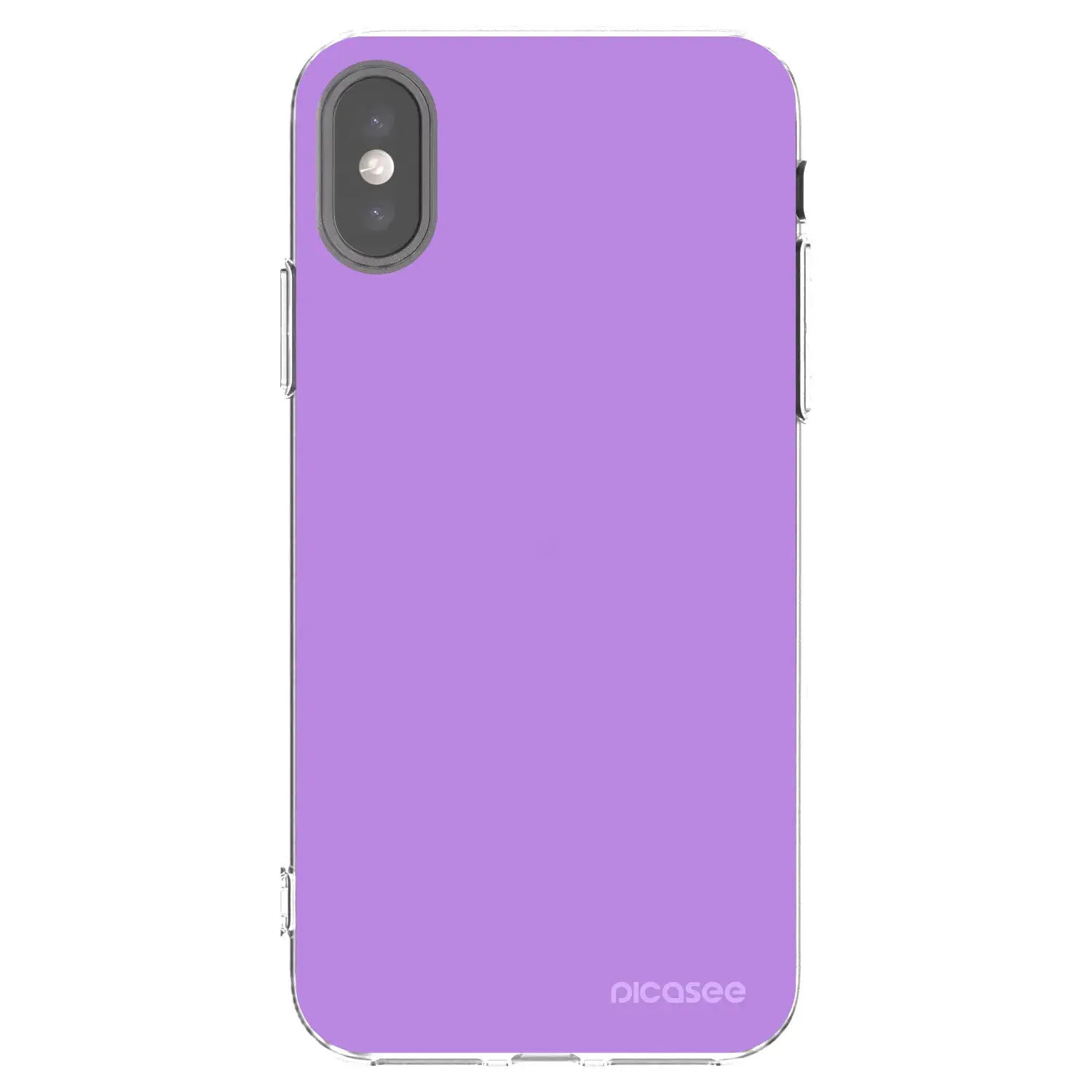Silikonový průhledný obal pro Apple iPhone X/XS - Mystic Melody