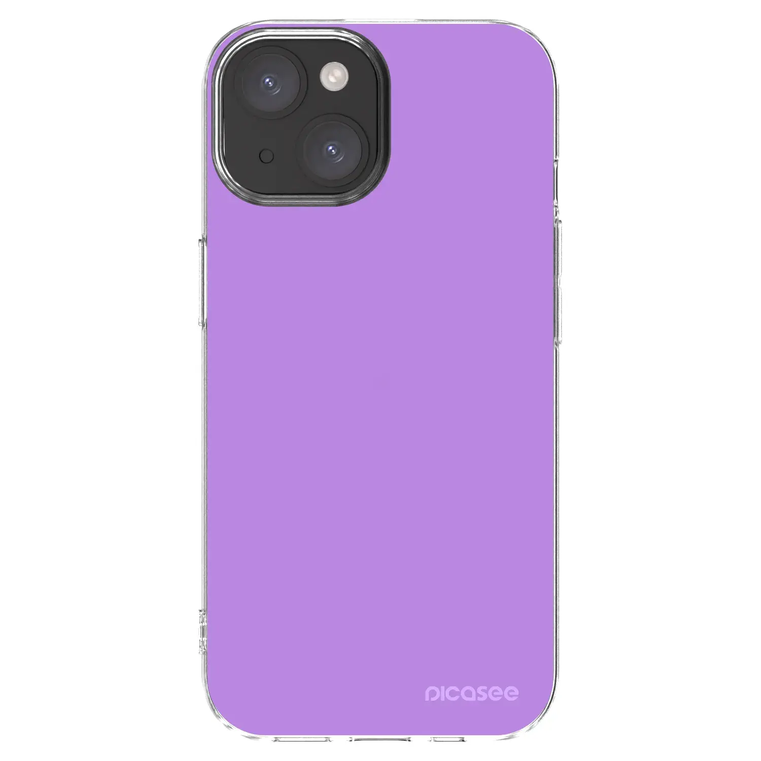 Silikonový průhledný obal pro Apple iPhone 15 - Mystic Melody