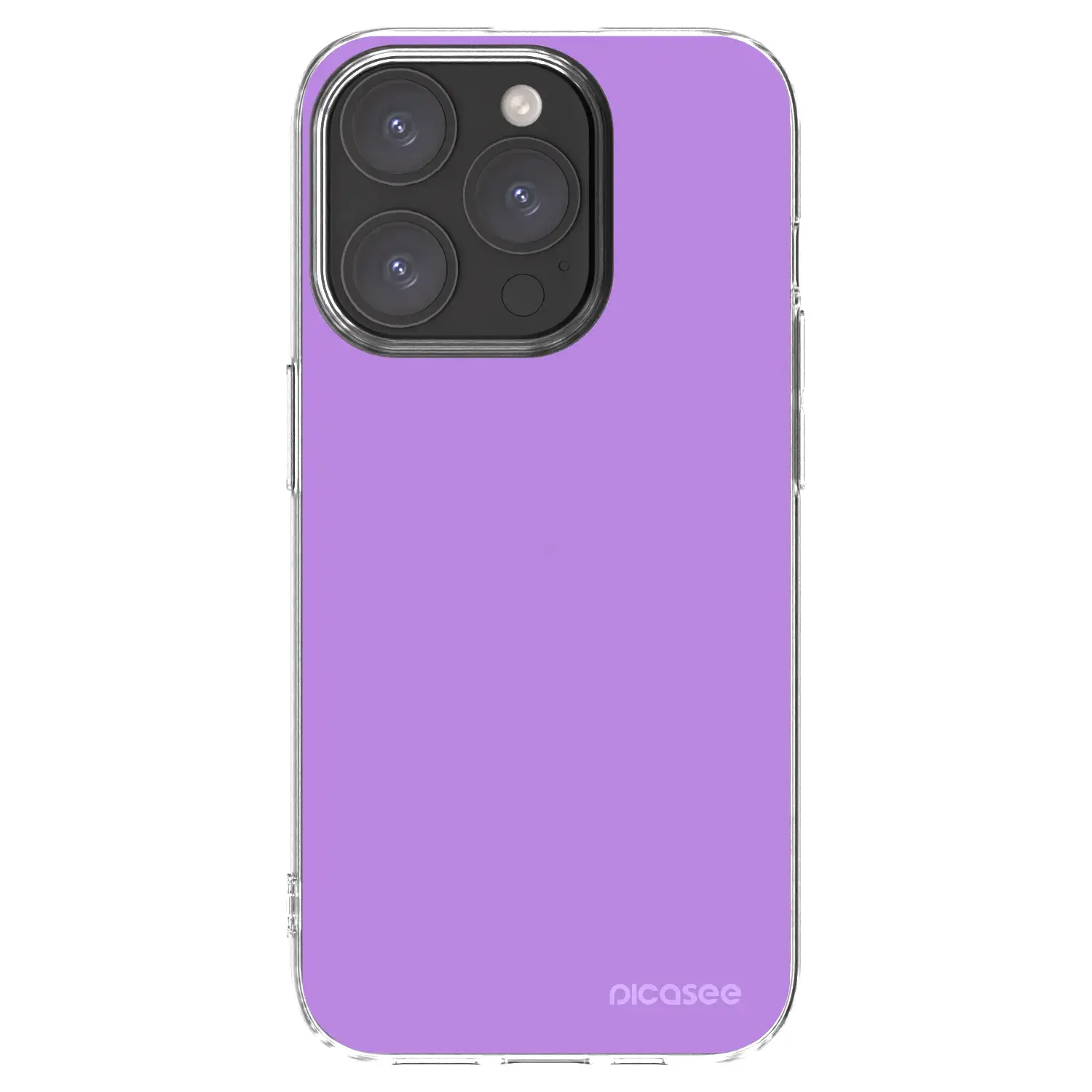 Silikonový průhledný obal pro Apple iPhone 15 Pro - Mystic Melody