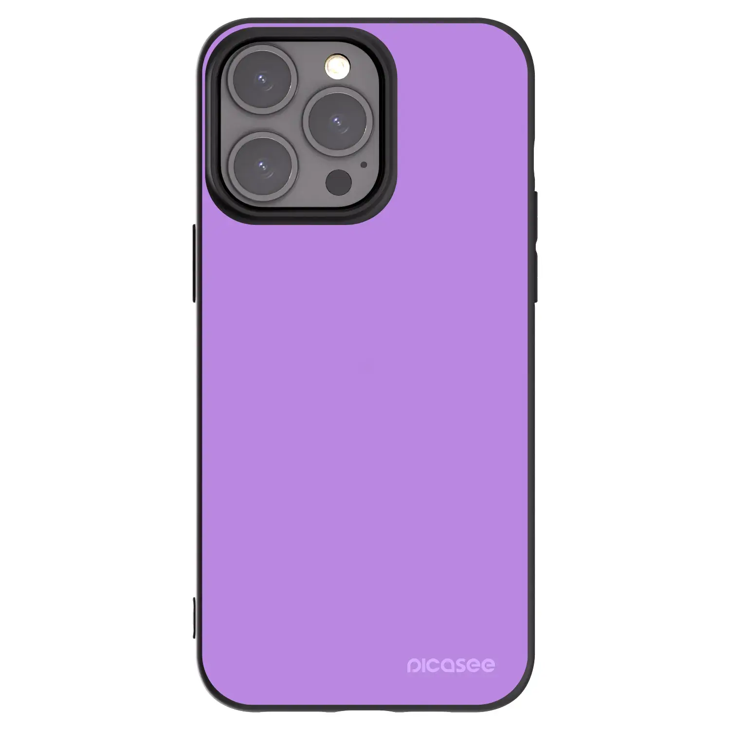 Silikonový černý obal pro Apple iPhone 15 Pro Max - Mystic Melody