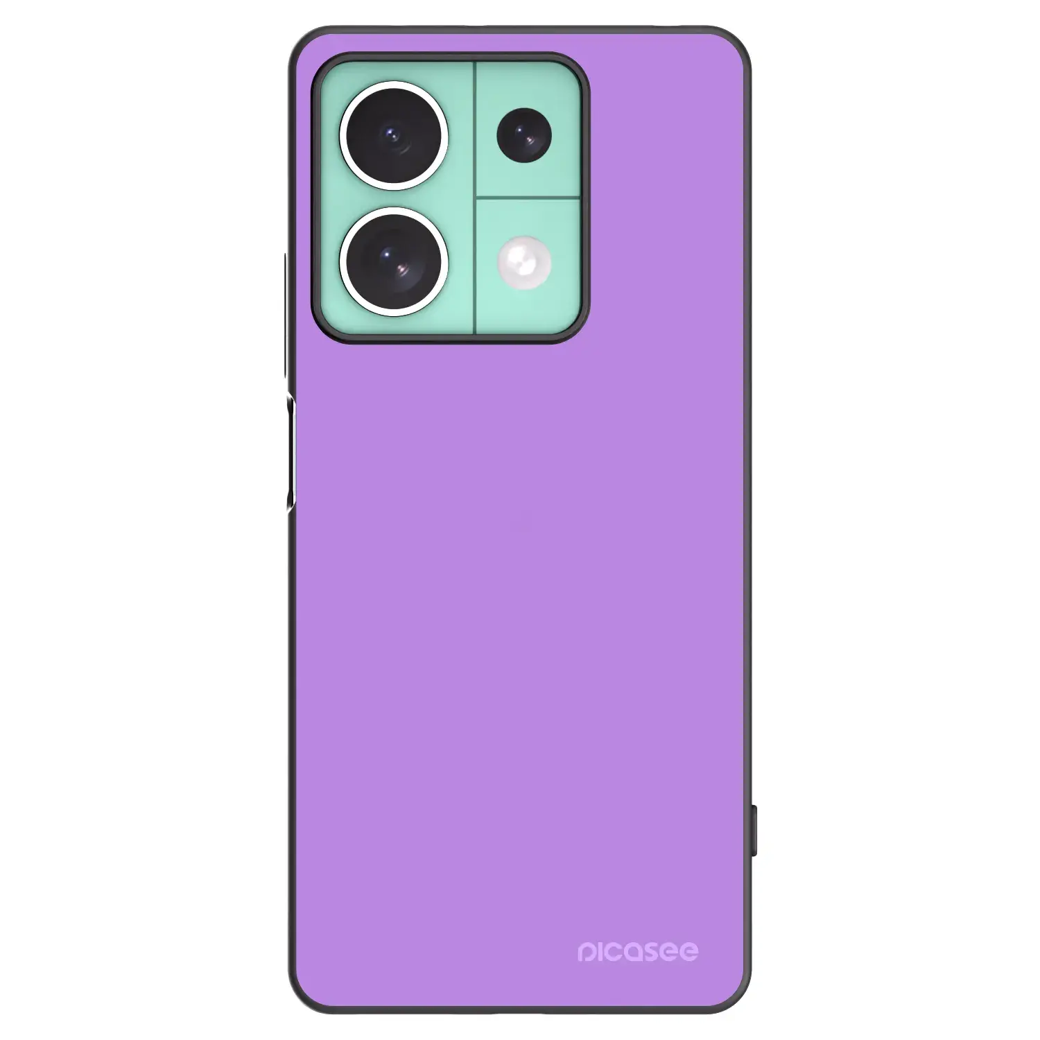 Silikonový černý obal pro Xiaomi Redmi Note 13 5G - Mystic Melody
