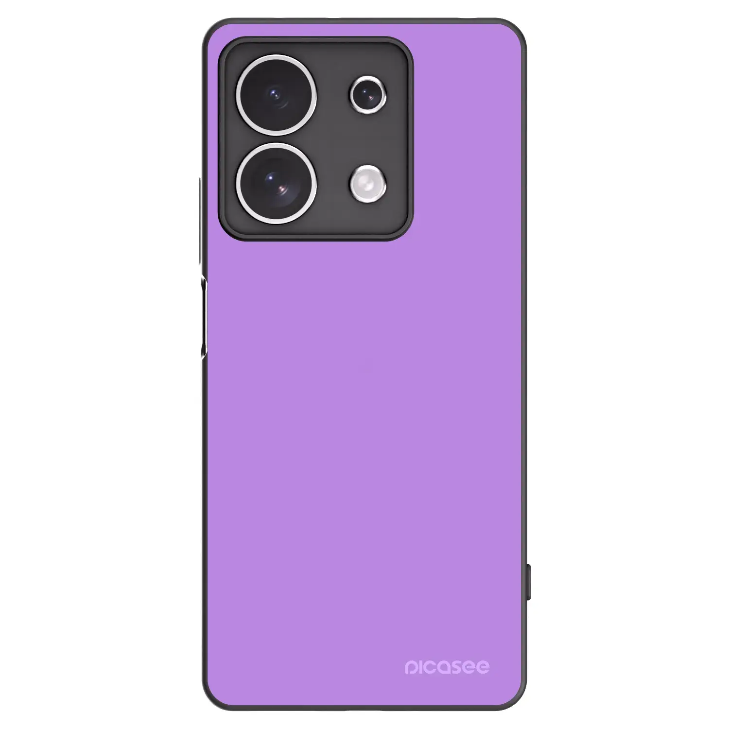 Silikonový černý obal pro Xiaomi Redmi Note 13 4G - Mystic Melody