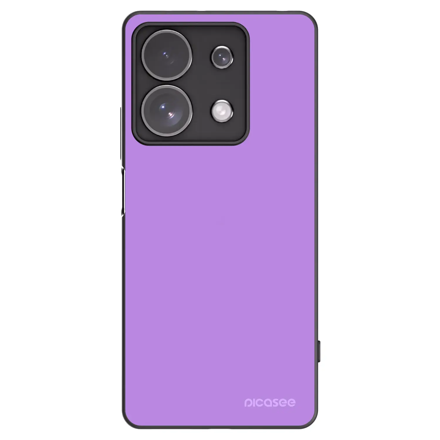 Silikonový černý obal pro Xiaomi Redmi Note 13 Pro 4G - Mystic Melody