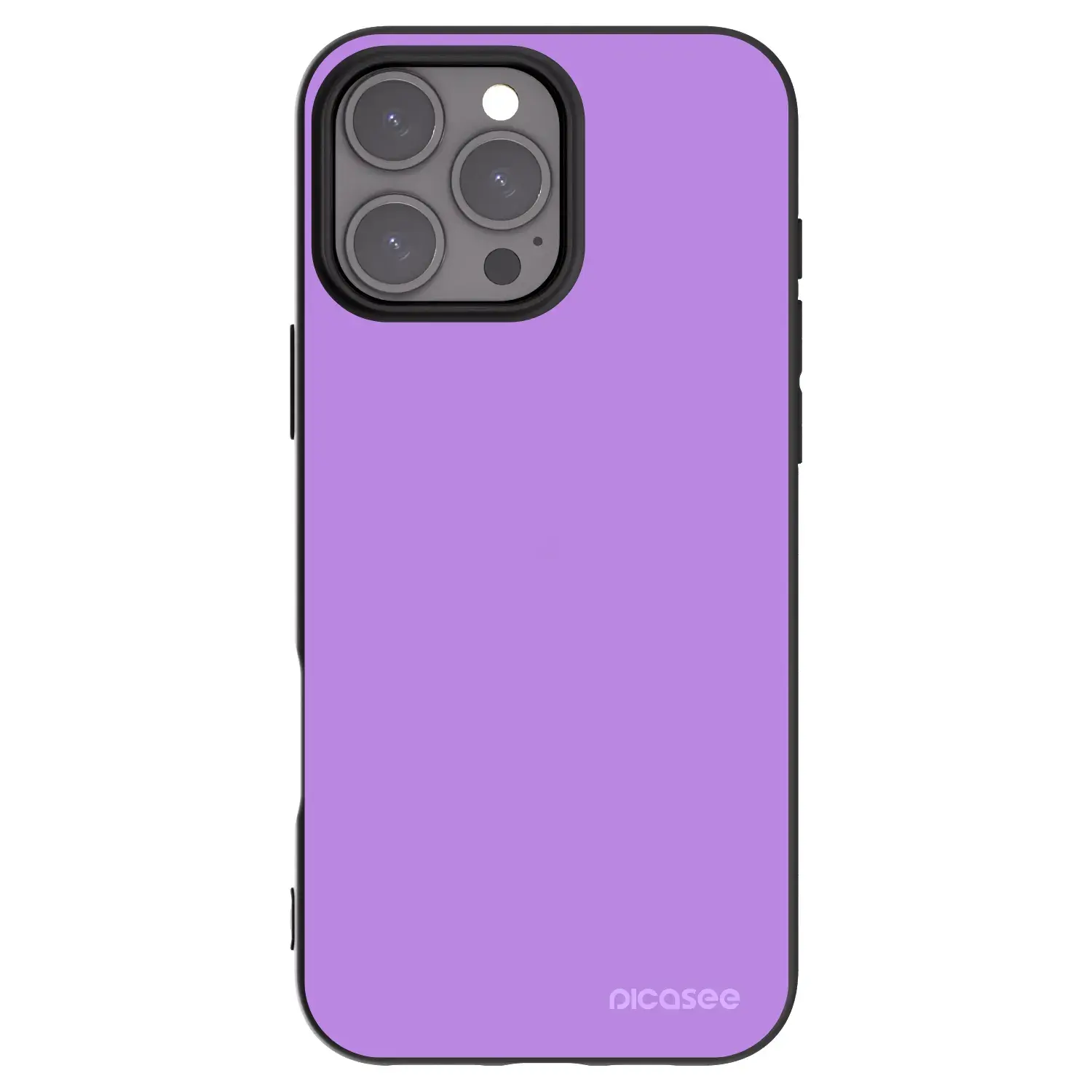 Silikonový černý obal pro Apple iPhone 16 Pro Max - Mystic Melody