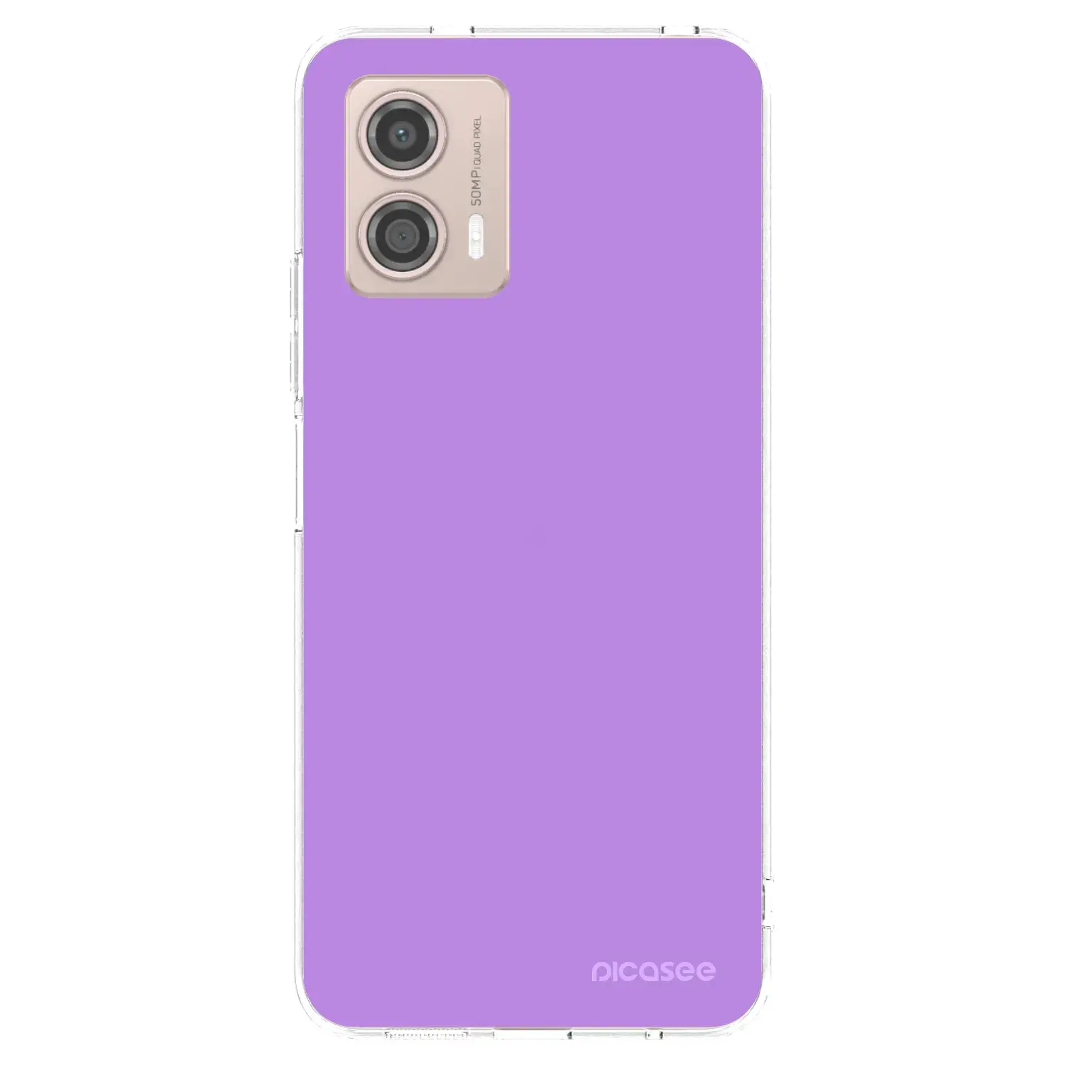 Silikonový průhledný obal pro Motorola Moto G53 5G - Mystic Melody
