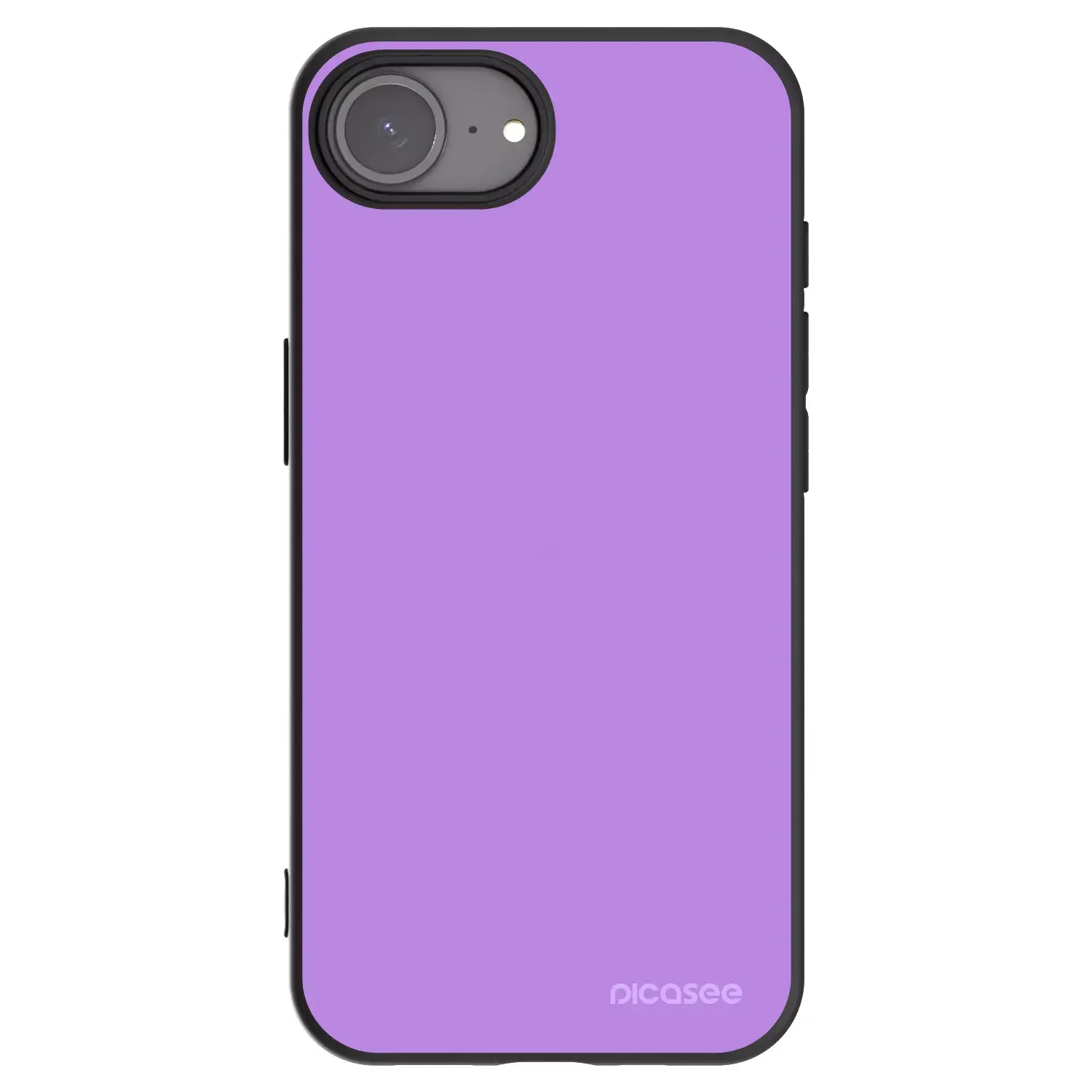 Silikonový černý obal pro Apple iPhone 16e - Mystic Melody