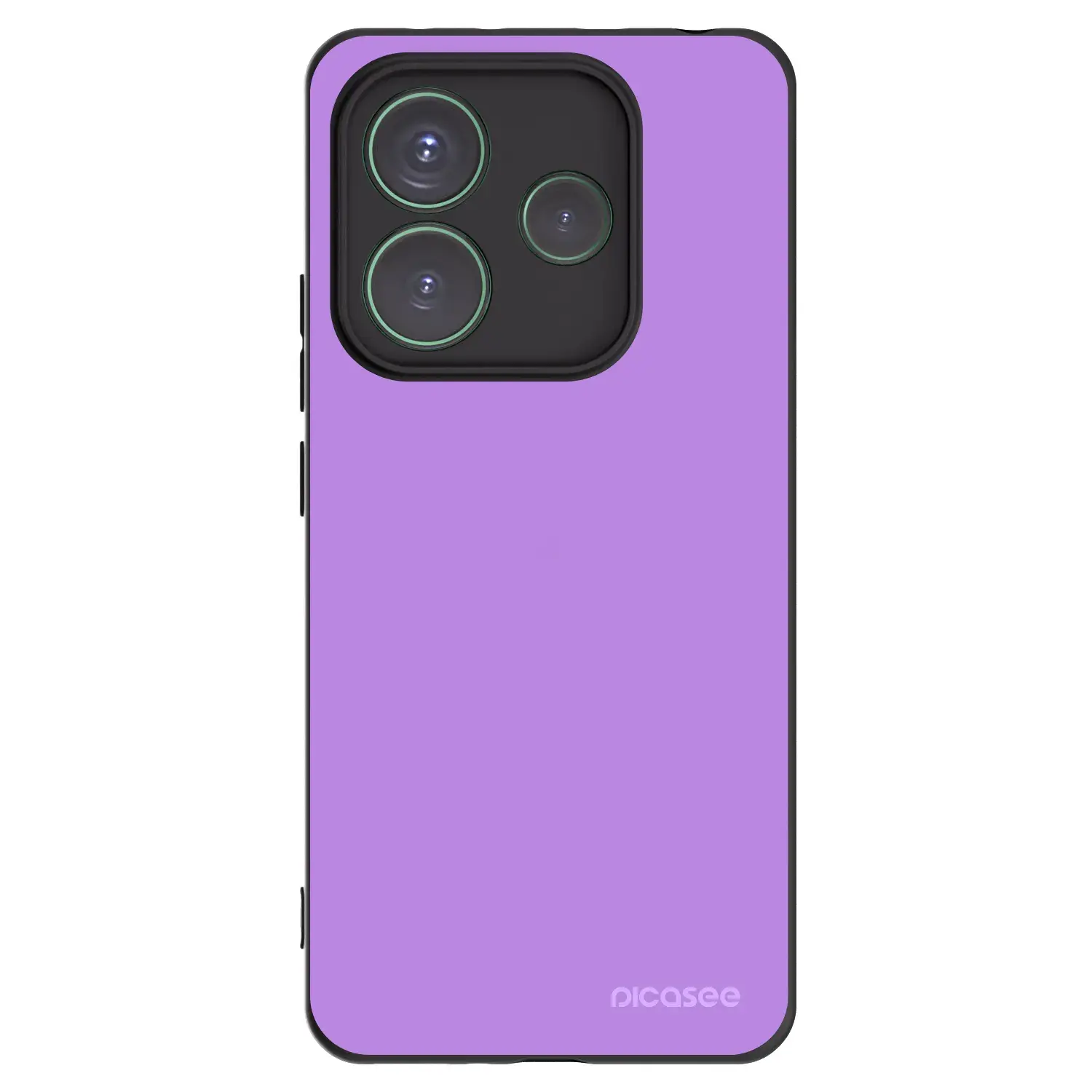 Silikonový černý obal pro Xiaomi Redmi Note 14 5G - Mystic Melody