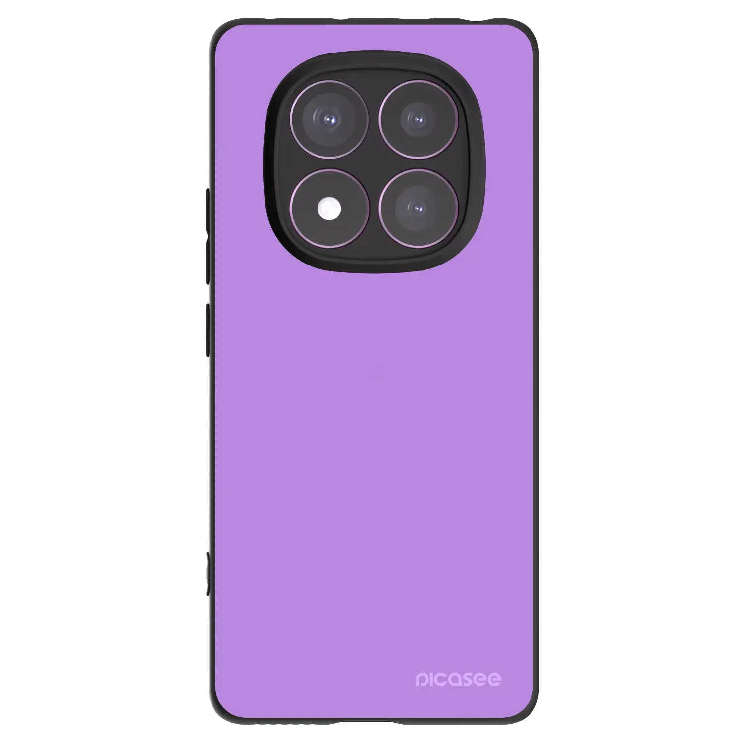 Silikonový černý obal pro Xiaomi Redmi Note 14 Pro 4G - Mystic Melody