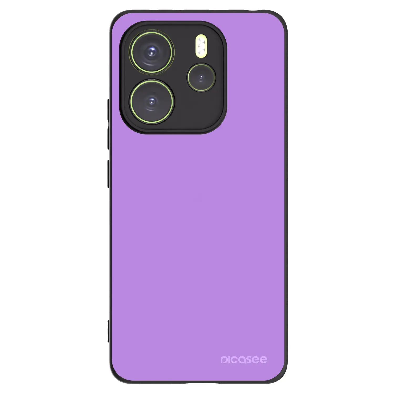 Silikonový černý obal pro Xiaomi Redmi Note 14 4G - Mystic Melody
