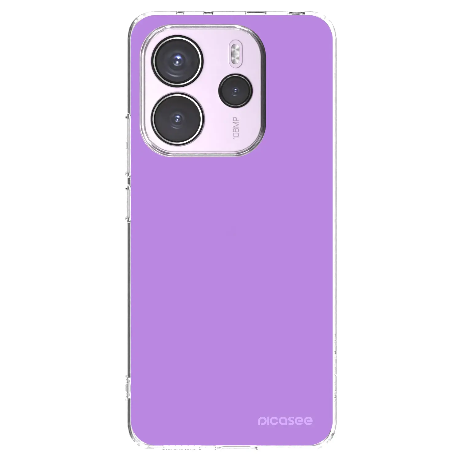 Silikonový průhledný obal pro Xiaomi Redmi Note 14 4G - Mystic Melody